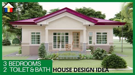 3 Bedroom Bungalow 3 Bedroom House Bath House Simple House Design