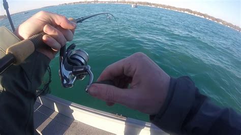 Jigging The St Clair River Spring Walleye Run YouTube