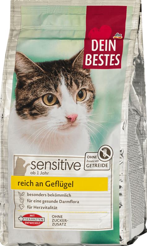 Dein Bestes Trockenfutter Katze Sensitive Mit Gefl Gel G Dauerhaft