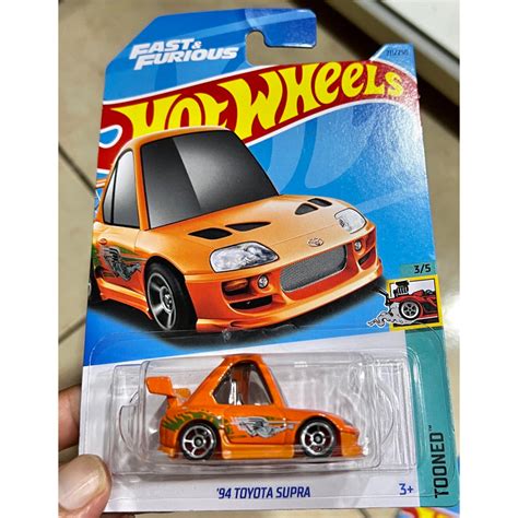 Hot Wheels Toyota Supra Tooned Shopee Malaysia