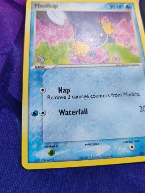 Nm Lp Mudkip Crystal Guardians Pokemon Card Ebay