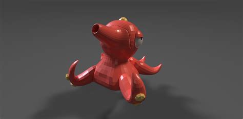 ArtStation - Octillery lowpoly