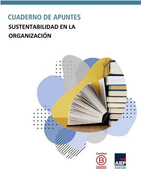 Cuaderno De Apuntes Sustentabilidad SUSTENTABILIDAD EN LA