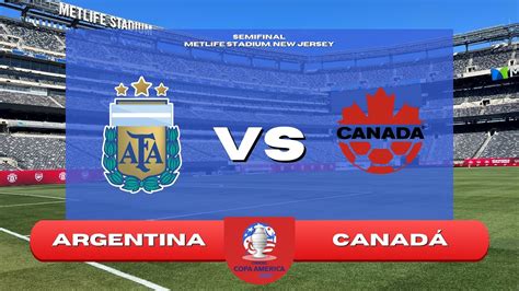 🛑 Argentina Vs CanadÁ ⚽ En Vivo ⚽ 🇺🇸🏆 Semifinal Copa AmÉrica 2024 🏆🇺🇸