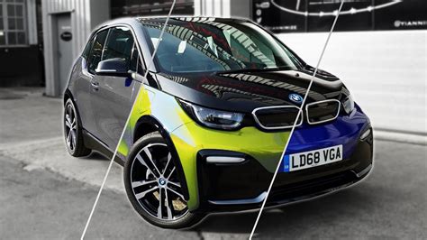 3 Identical Bmw I3s Wrapped In 3 Different Colours For Sale Youtube