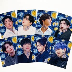 Ateez Starry Night Series Art Print You Are Art A A A Kpop