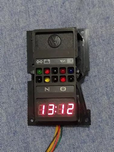 Rel Gio Horas Digital Painel Vw Quadrado Gol Gts Gti Santana Frete Gr Tis