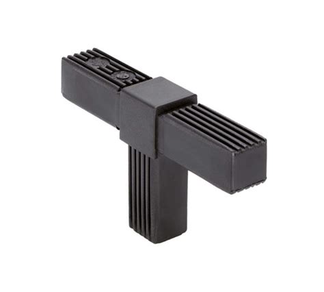 Buy DOJA Industrial Plastic Square Tube Connector 3 Way TE Ø 30