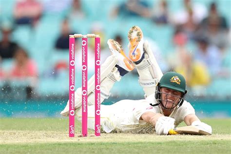 Marnus Labuschagne Dives For His Ground