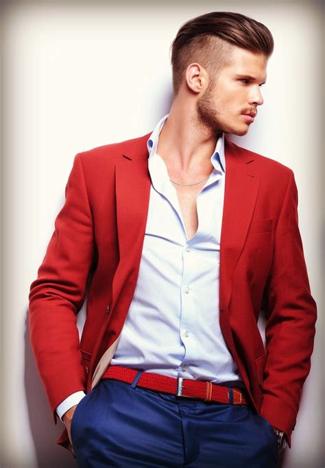 Red Blazer Jacket Outfit Hombre Casual Red Blazer Outfit Blazer