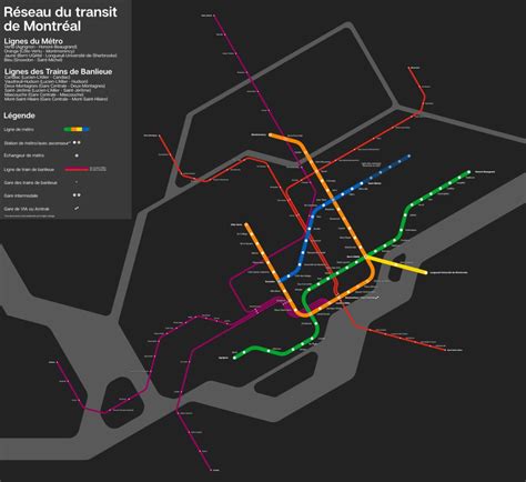 Transit Maps: Submission – Unofficial Map of Rail Transit in Montreal ...