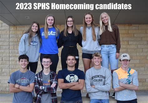 Sphs Announces 2023 Homecoming Candidates And Schedule Saint Peter