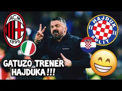 Legendarni Gatuzo Igrac Milana Novi Trener Hajduka Hajduksplit