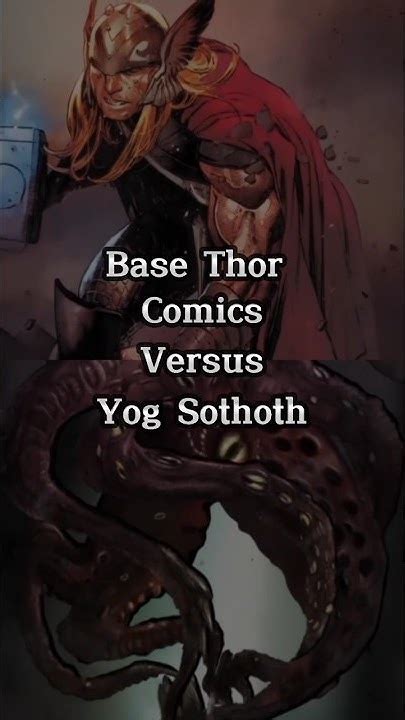 Base Thor Comics Vs Yog Sothoth Youtube