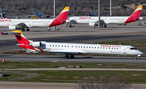 Ec Mxa Crj Iberia Regional Mad Karl Heinz Morawietz Flickr