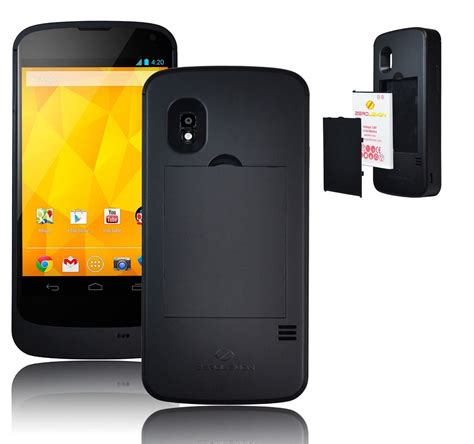 Nexus 4 ZeroLemon Extended Battery Case : r/nexus4