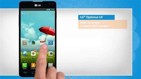 How To Assign A Speed Dial Number In Lg Optimus L Youtube