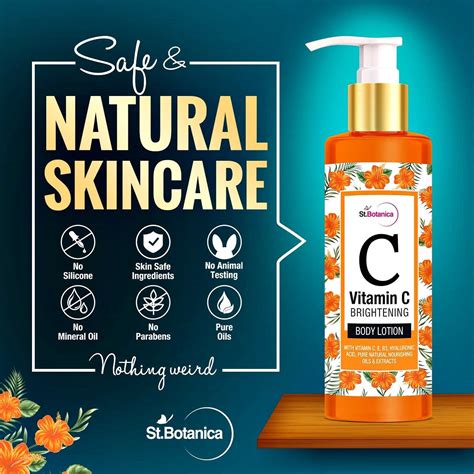 St Botanica Vitamin C Skin Brightening Body Lotion Onide Lk