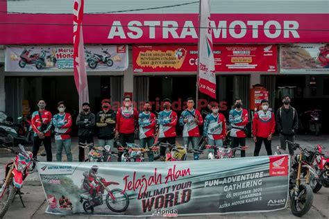 CRF 150L Kembali Jelajahi Alam Kota Samarinda Sapos