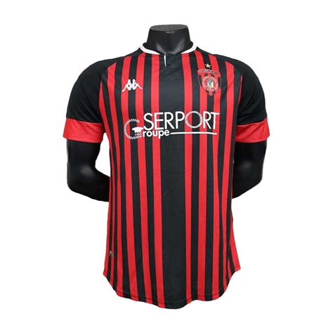 2023-2024 USM Alger Home Player Version Soccer Jersey - Team Soccer Jerseys