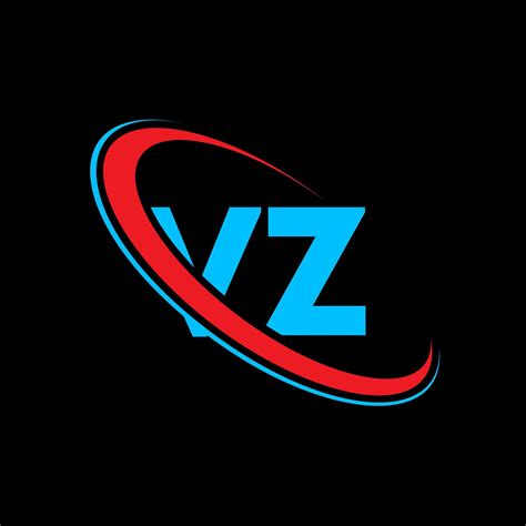 Logotipo Vz Projeto Vz Carta Vz Azul E Vermelha Design De Logotipo