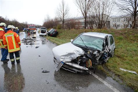 Bilder Schwerer Unfall Auf Der B Bei Unterneukirchen