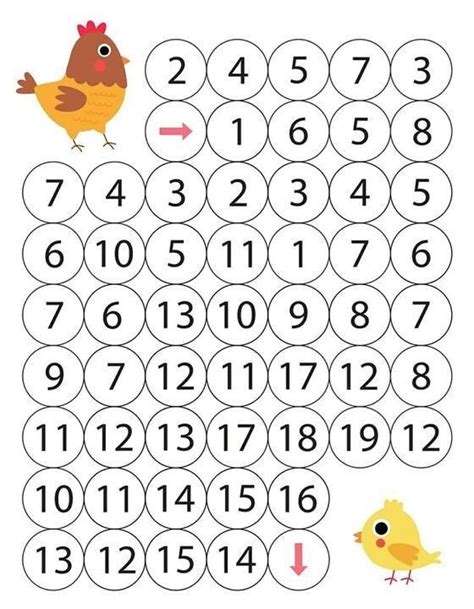 Pin by Татьяна Шевченко on Числовой лабиринт | Math activities ...