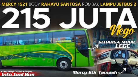 Jual Murah Mercy Juta Nego Body Rs Lampu Jetbus Stnk On