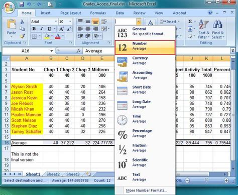 Microsoft Excel Home Tab Tutorial