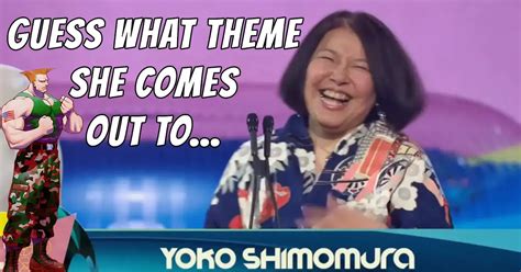 Yoko Shimomura, composer of Street Fighter 2's iconic themes, honored ...