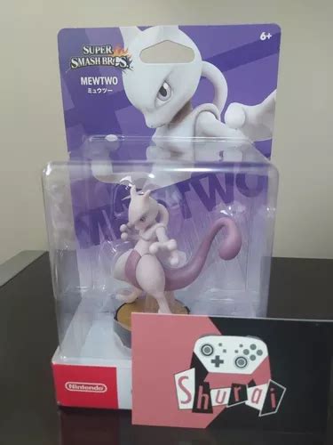 Amiibo Mewtwo Pokemon Super Smash Bros Ultimate Shurai En Venta En