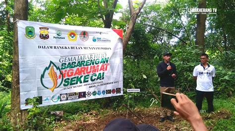 Sambutan Wakil Bupati Kuningan Dalam Rangka Bulan Menanam Pohon Desa