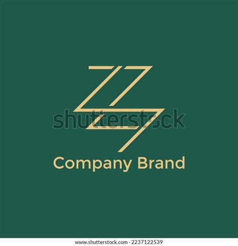 Minimalist Luxury Letter Z Z Logo Stock Vector (Royalty Free ...