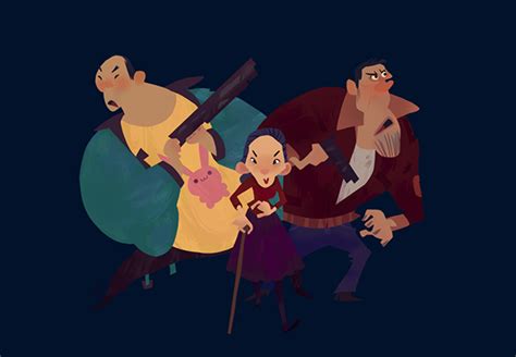 gangster crew behance