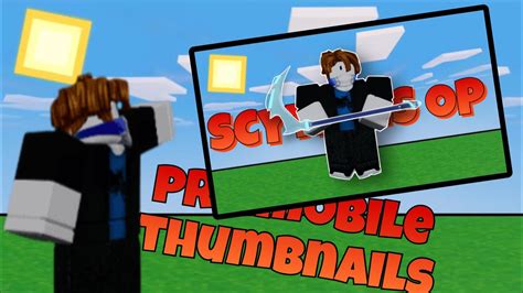 How To Make Pro Roblox Bedwars Thumbnails On Mobile Youtube