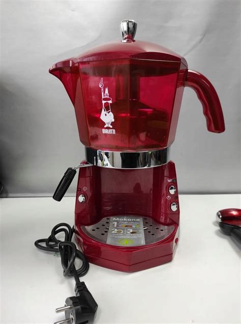 Ekspres Kolbowy Bialetti Mokona CF40 Czerwony L31E 11712594422