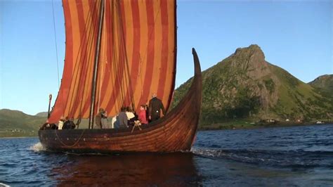 Sailing with Lofotr Viking ship 04-08-11 This ship really moves but ...