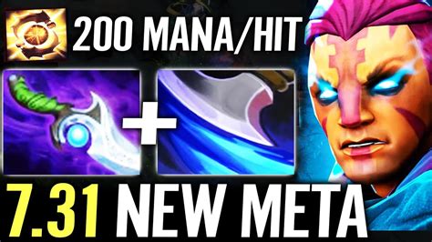 WTF Anti Mage DIFFUSAL 7 31 NEW META 200 MANA Burned Per HIT RIP