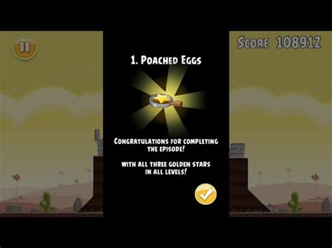 Rovio Classics Angry Birds Poached Eggs 3 Stars YouTube