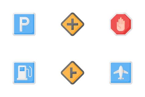 Download Traffic Signs Icon pack Available in SVG, PNG & Icon Fonts