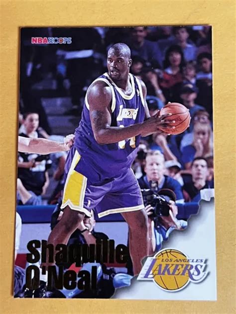 1997 SKYBOX NBA Hoops SHAQUILLE O NEAL 215 Los Angeles Lakers Carte