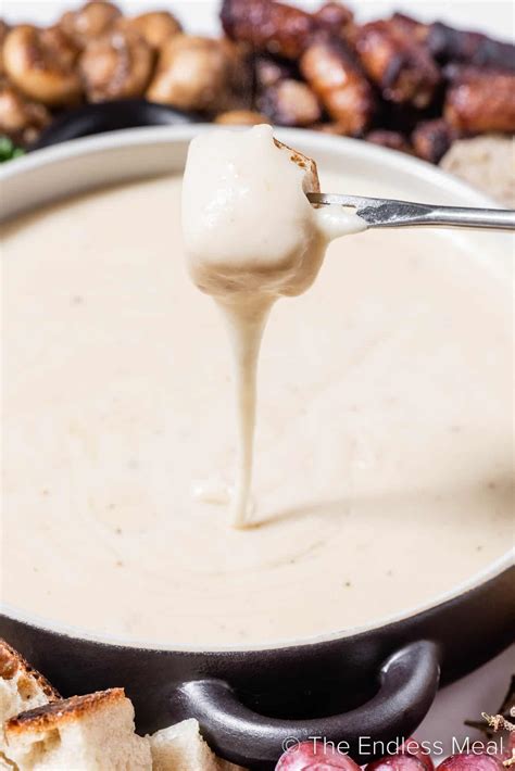 Gruyere Cheese Fondue - The Endless Meal®