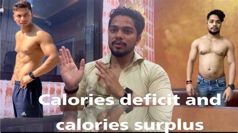 Calorie Surplus And Calorie Deficit Fat Loss Muscle Gain Weight