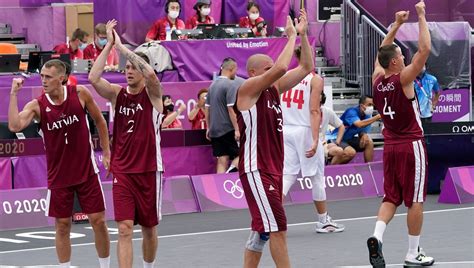 Latvias 3x3 Mens Basketball Team Opens Olympics With Win Article