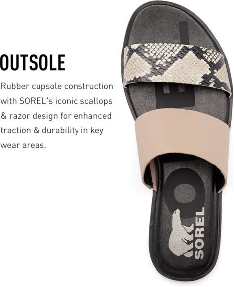 Sorel Women S Ella II Slide Sandals Surf Domain