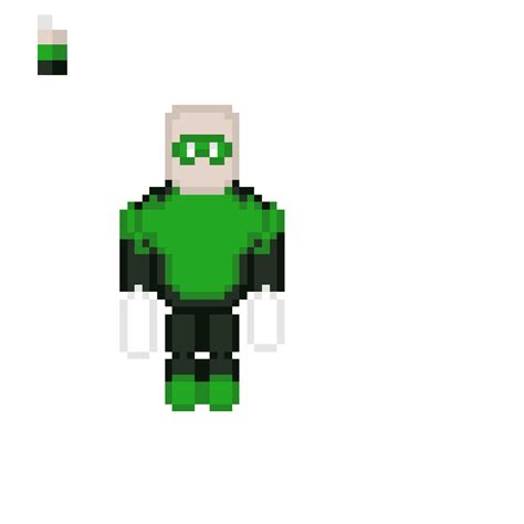 Pixel Art Green Lantern By Leaonagondola On Deviantart