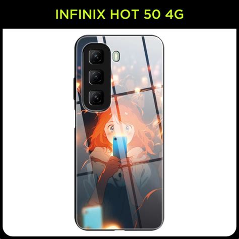 Стеклянный чехол на Infinix Hot G Инфиникс Хот G с принтом