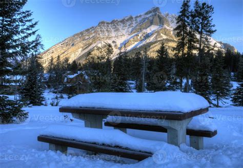 Rocky Mountains in Winter 5904175 Stock Photo at Vecteezy