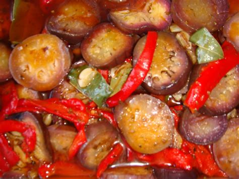 Sopita De La Olla Berenjenas En Escabeche