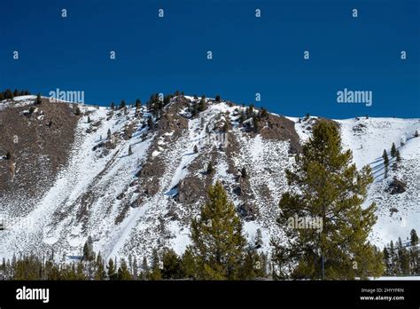 Idaho's Sawtooth Mountains in winter Stock Photo - Alamy